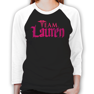 Lost Girl Team Lauren Unisex Baseball T-Shirt
