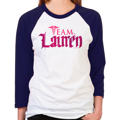 Lost Girl Team Lauren Unisex Baseball T-Shirt
