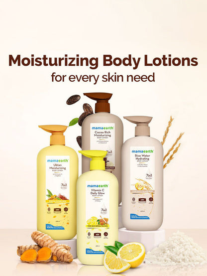 Mamaearth Rice Body Lotion (400ml)