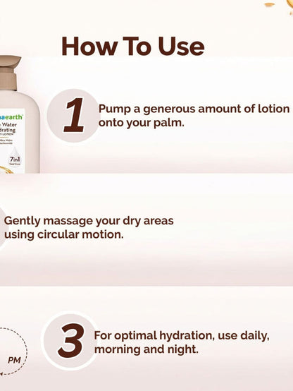 Mamaearth Rice Body Lotion (400ml)