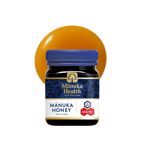 Manuka Health New Zealand Manuka Honey (UMF 6+, MGO 115+), 250g