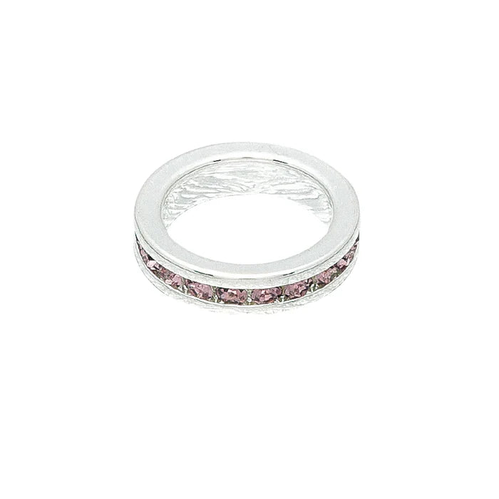 Maya J Birthstone Charm Silver
