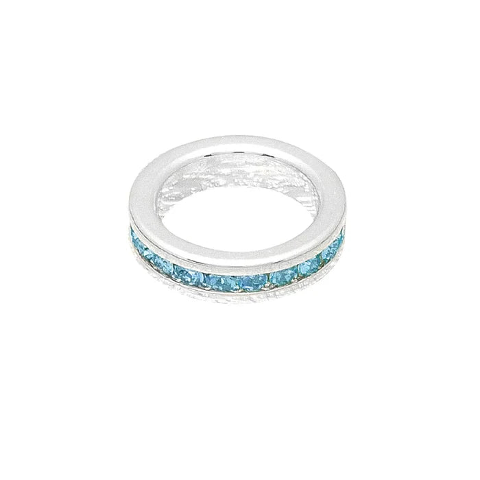 Maya J Birthstone Charm Silver