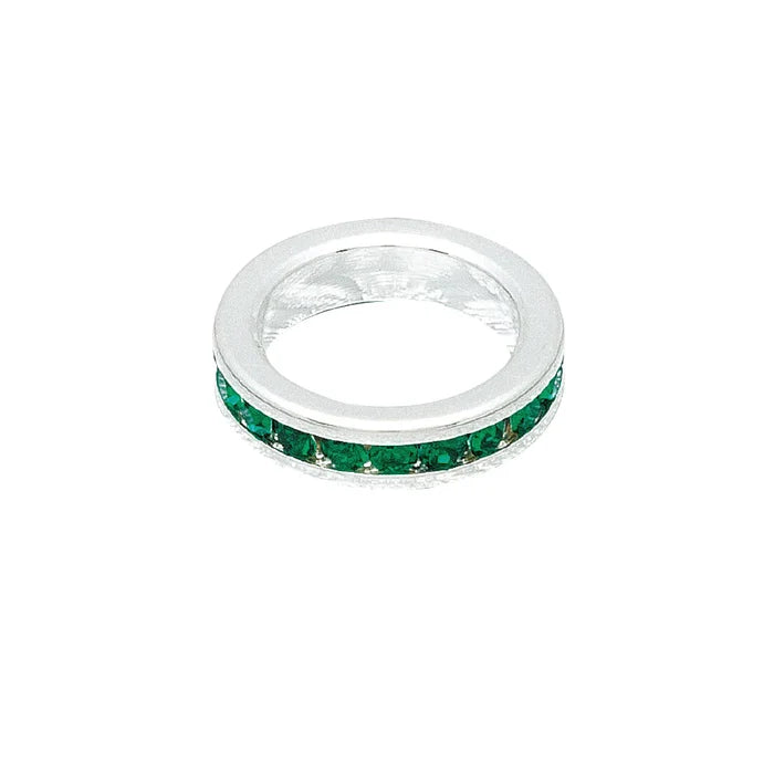 Maya J Birthstone Charm Silver