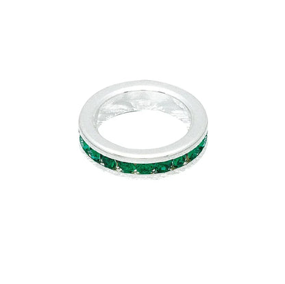 Maya J Birthstone Charm Silver