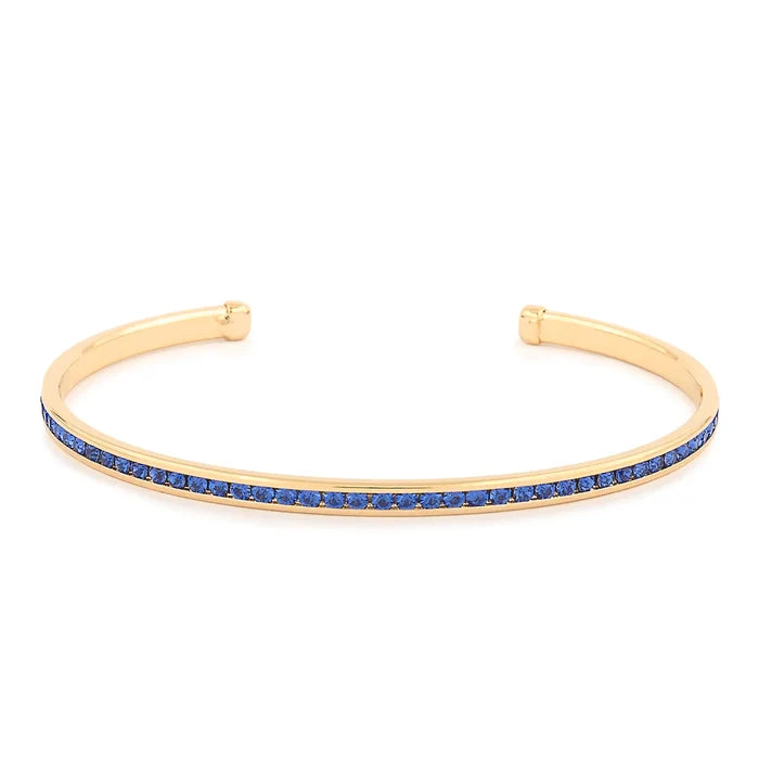 Maya J Birthstone Cuff Gold