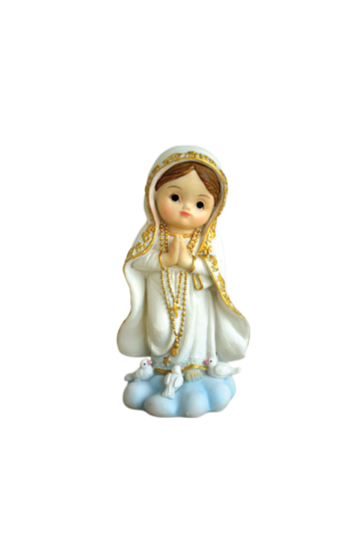 Miniature Our Lady of Fatima Statue