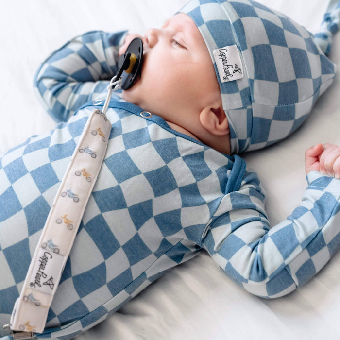 Newborn Knotted Gown - Miles