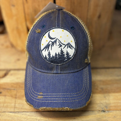 Night Mountains Hat