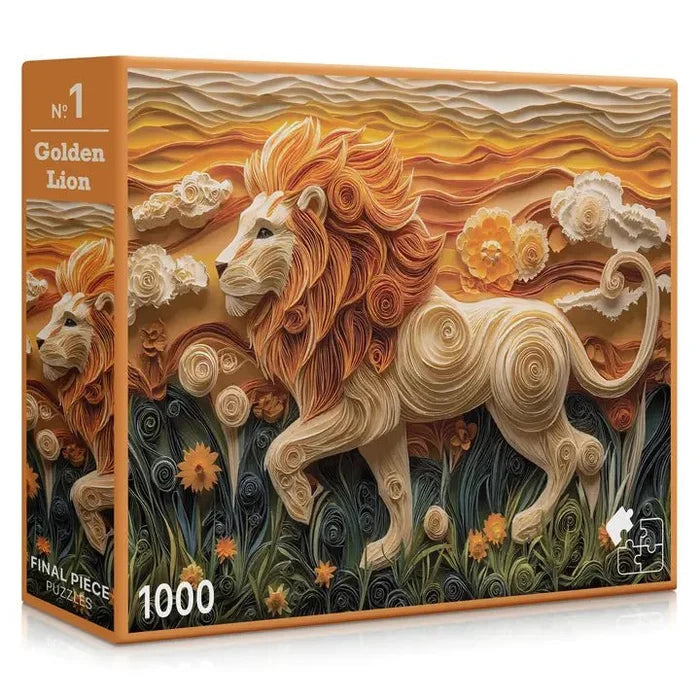No. - 1 Golden Lion Puzzle - Potpourri Gift Shop