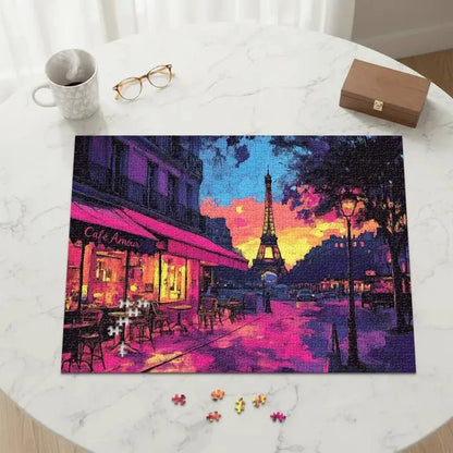 No. 5 - Eiffel Glow Puzzle - Potpourri Gift Shop