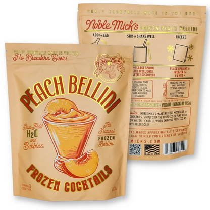 Noble Mick's Frozen Peach Bellini