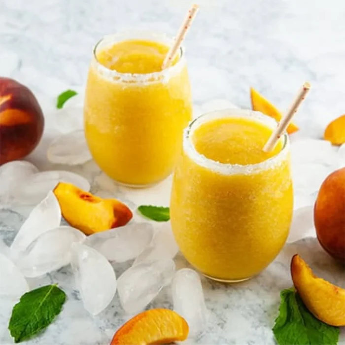 Noble Mick's Frozen Peach Bellini