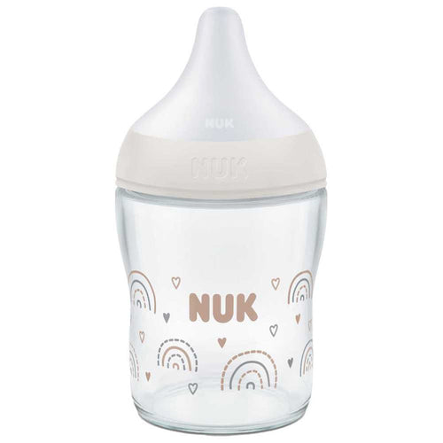 NUK Glass Feeding Bottle 120 Ml