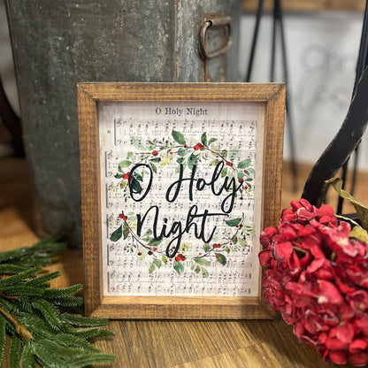 O Holy Night Sign