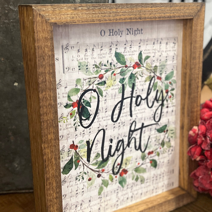 O Holy Night Sign