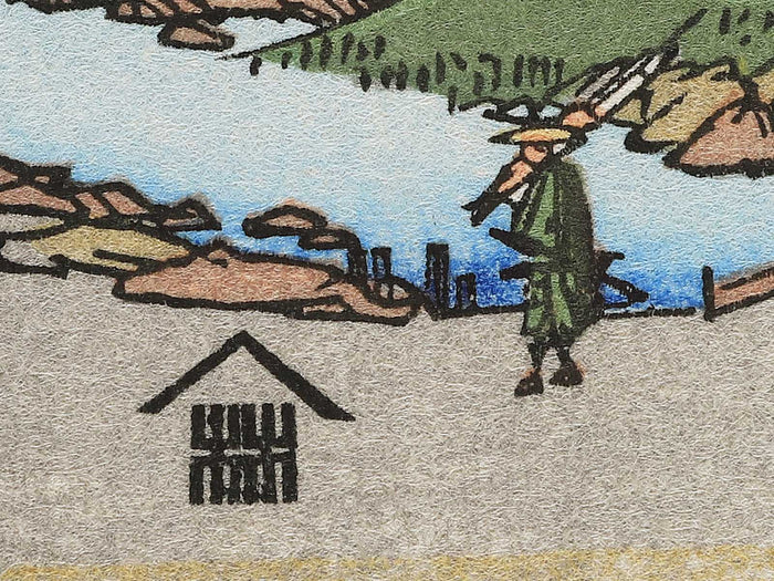 Ochiai from the series The Sixty-nine Stations of the Kiso Kaido by Utagawa Hiroshige, (Small print size) / BJ340-333