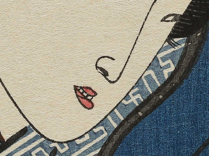 Okabeshuku niju-ni from the series Tokaido Beauties by Keisai Eisen, (Large print size) / BJ346-143