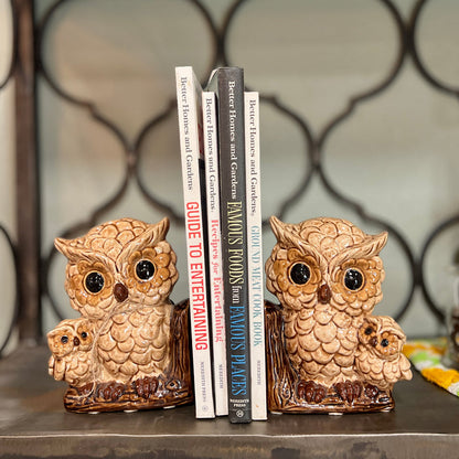 Owl Bookends