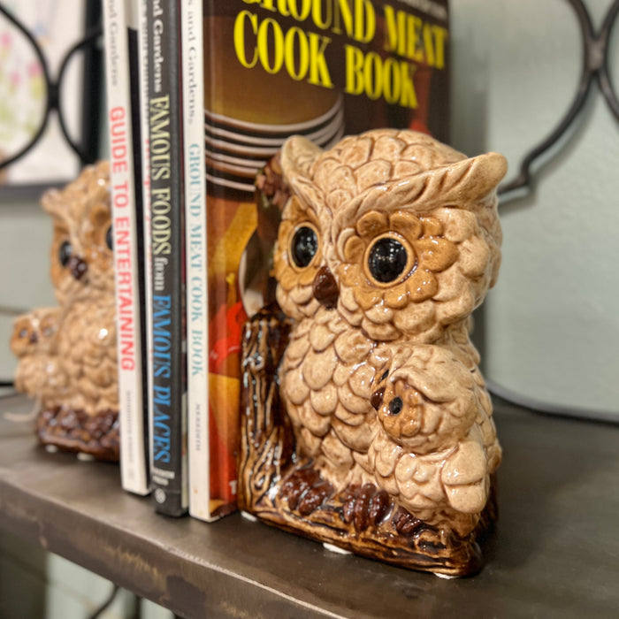 Owl Bookends