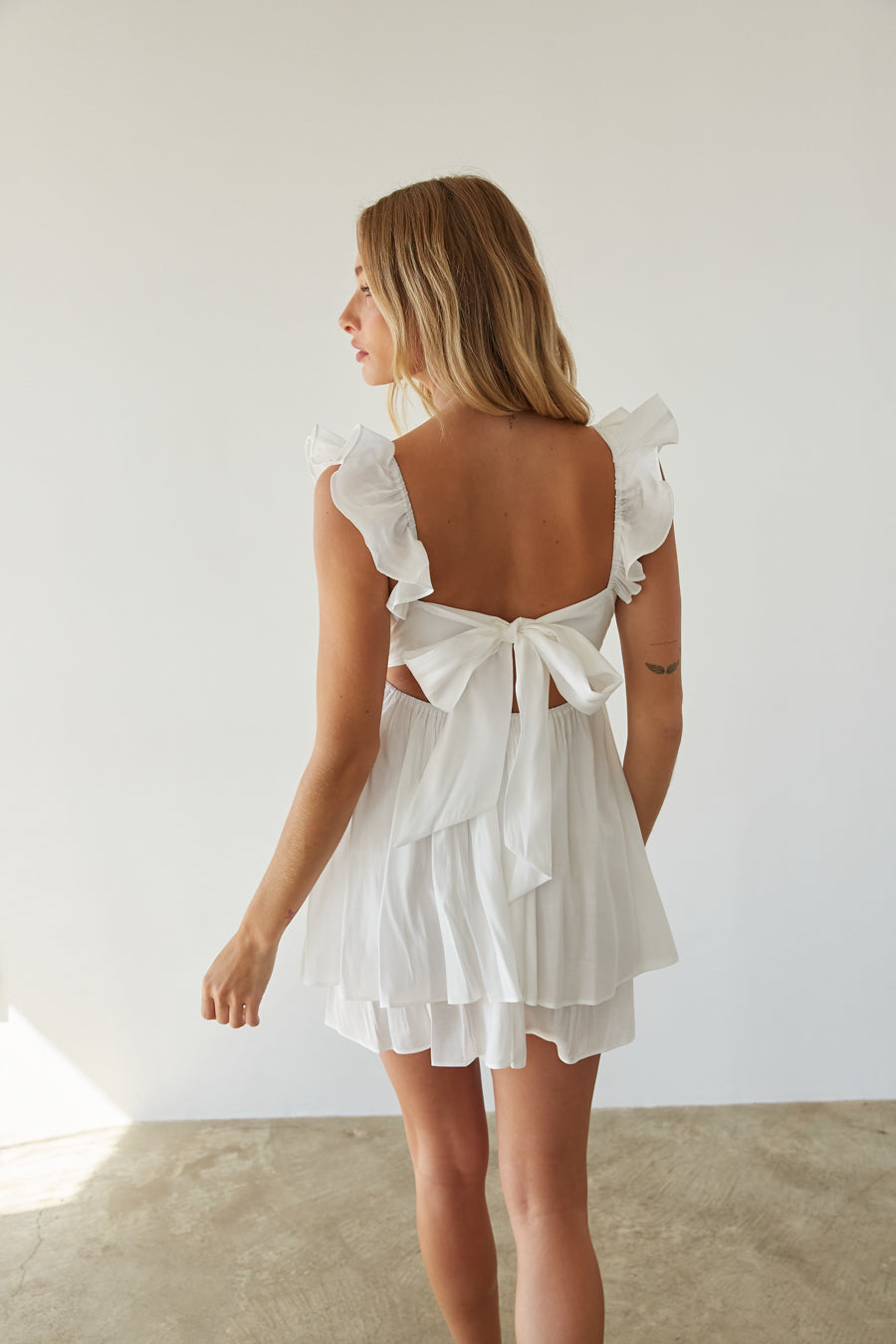 Pepper Babydoll Mini Dress