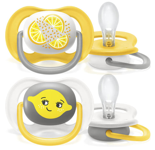Philips Avent Light Yellow Baby Pacifier (6-18 Months), 1 Piece