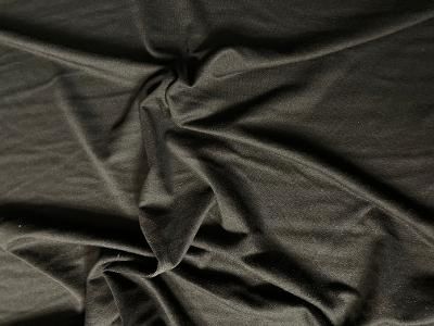 Poly Rayon Jersey - Jet Black
