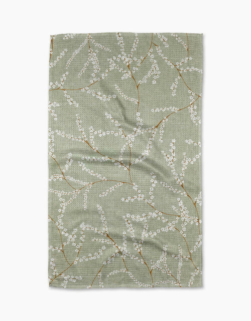Quiet Flowers Tea Towel