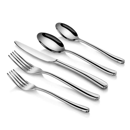Rain II Series 20-Piece Flatware Set