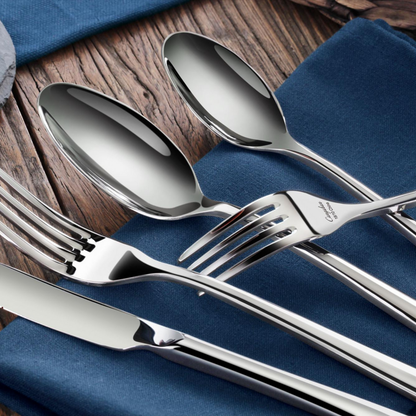 Rain II Series 20-Piece Flatware Set