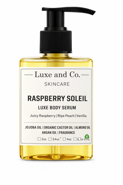 Raspberry Soleil Luxe Body Serum
