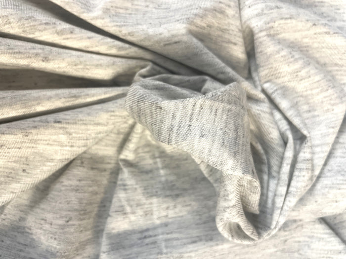 Rayon Jersey - Light Grey Heathered