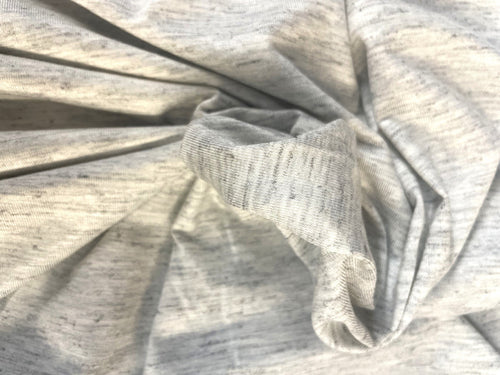 Rayon Jersey - Light Grey Heathered