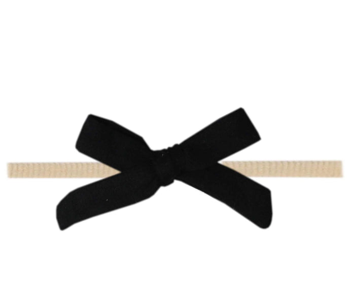 Ribbon Baby Bow - Midnight