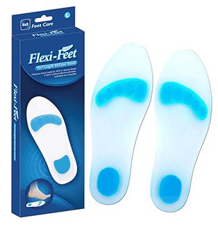 R&R Flexi-Feet Silicone Insoles Large, 2 Pieces