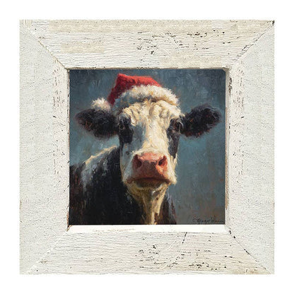 Santa Hat Cow