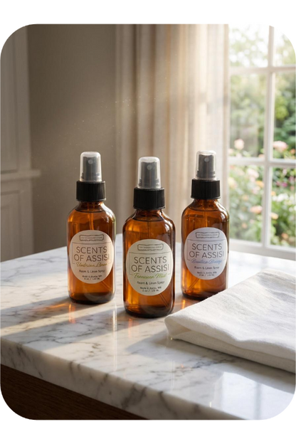 Scents of Assisi Room Spray Collection