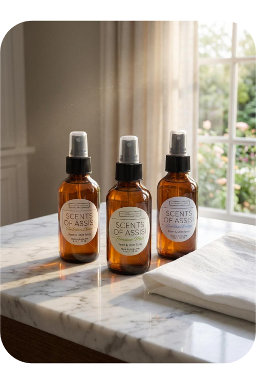 Scents of Assisi Room Spray Collection