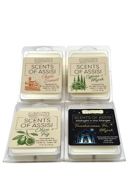 Scents of Assisi Wax Melts - 4 Scents Available