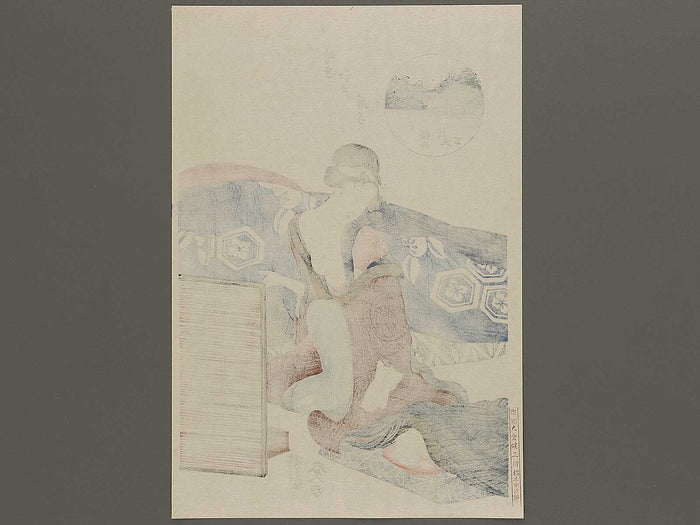 Sirogane no seishoko from the series Jiisei edo kanoko by Utagawa Kunisada(Toyokuni III), (Large print size) / BJ333-697