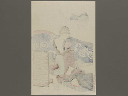 Sirogane no seishoko from the series Jiisei edo kanoko by Utagawa Kunisada(Toyokuni III), (Large print size) / BJ333-697