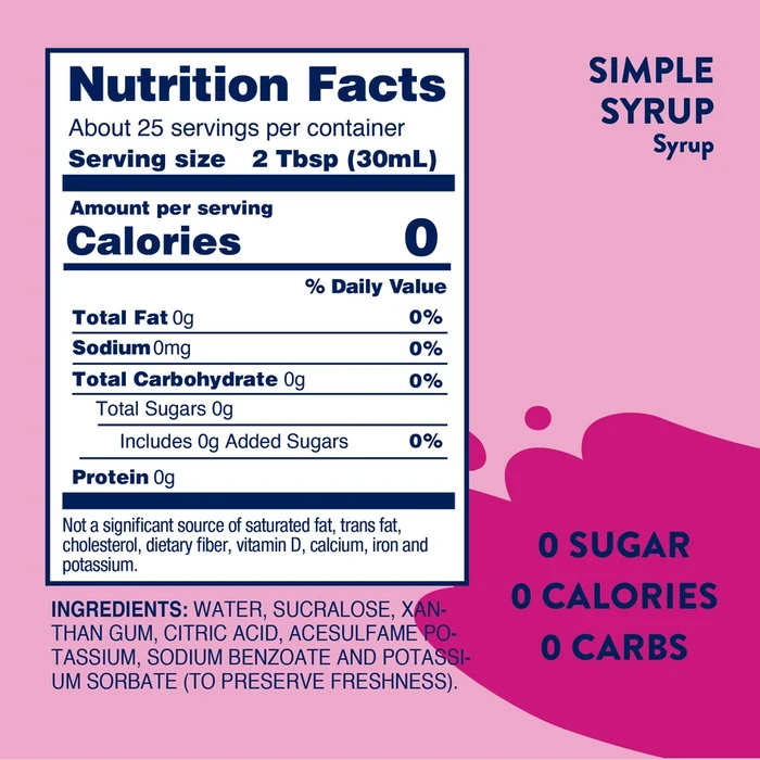 Skinny Simple Syrup