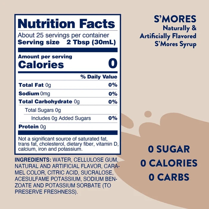 Skinny S'mores Syrup
