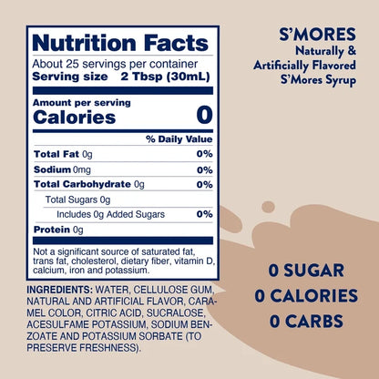 Skinny S'mores Syrup