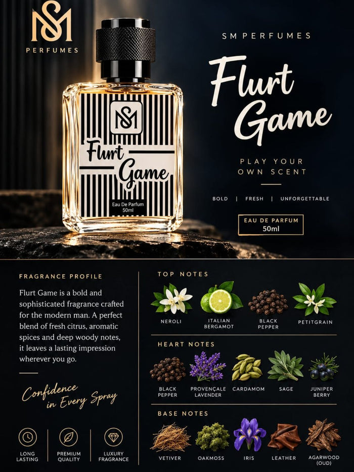 SM Perfumes Flurt Game EDP (50ml)