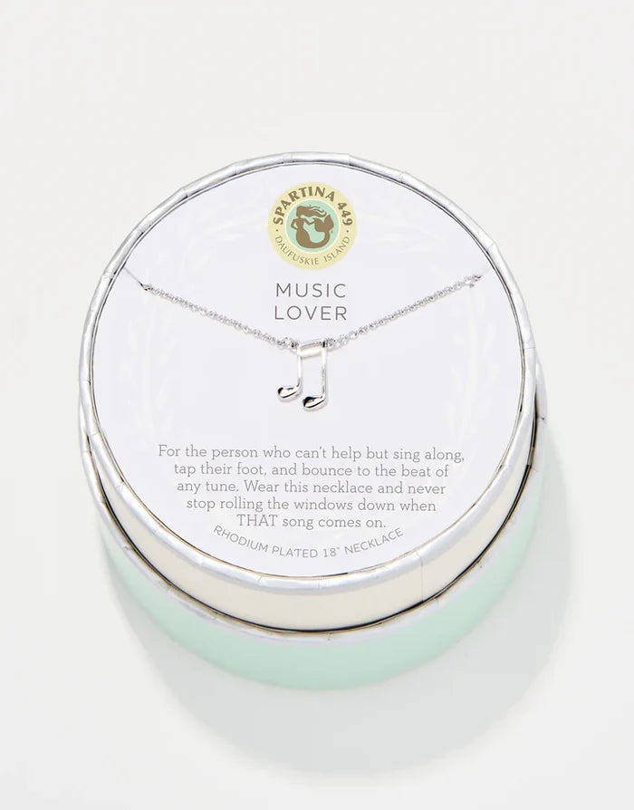 Spartina Sea La Vie Music Lover Necklace