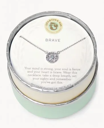 Spartina Sea La Vie Necklace 18“ Brave
