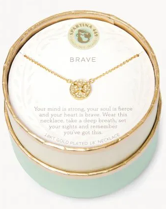 Spartina Sea La Vie Necklace 18“ Brave