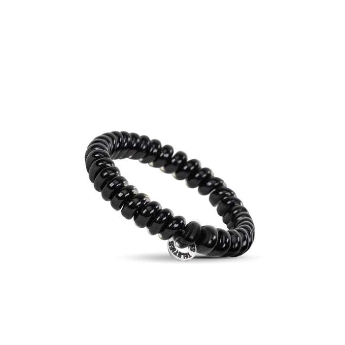 Spiral Hair Coils | Small | Jet Black Hair Ties