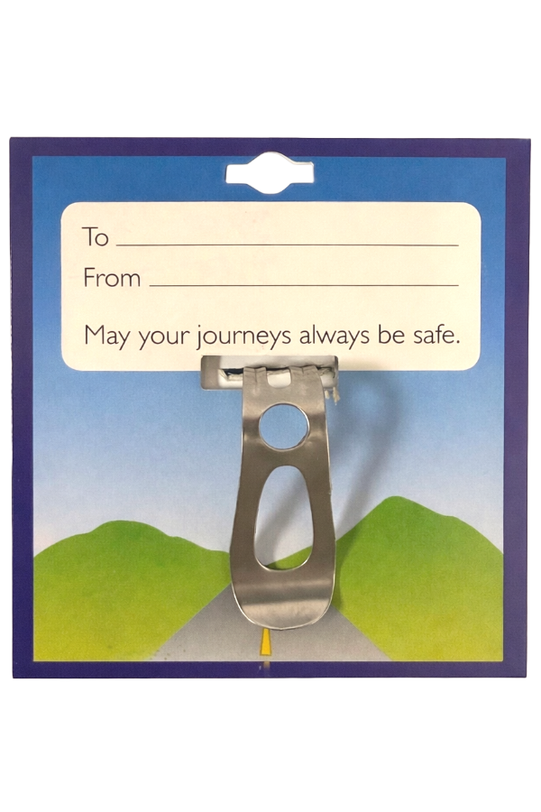 St. Michael Auto Visor Clip